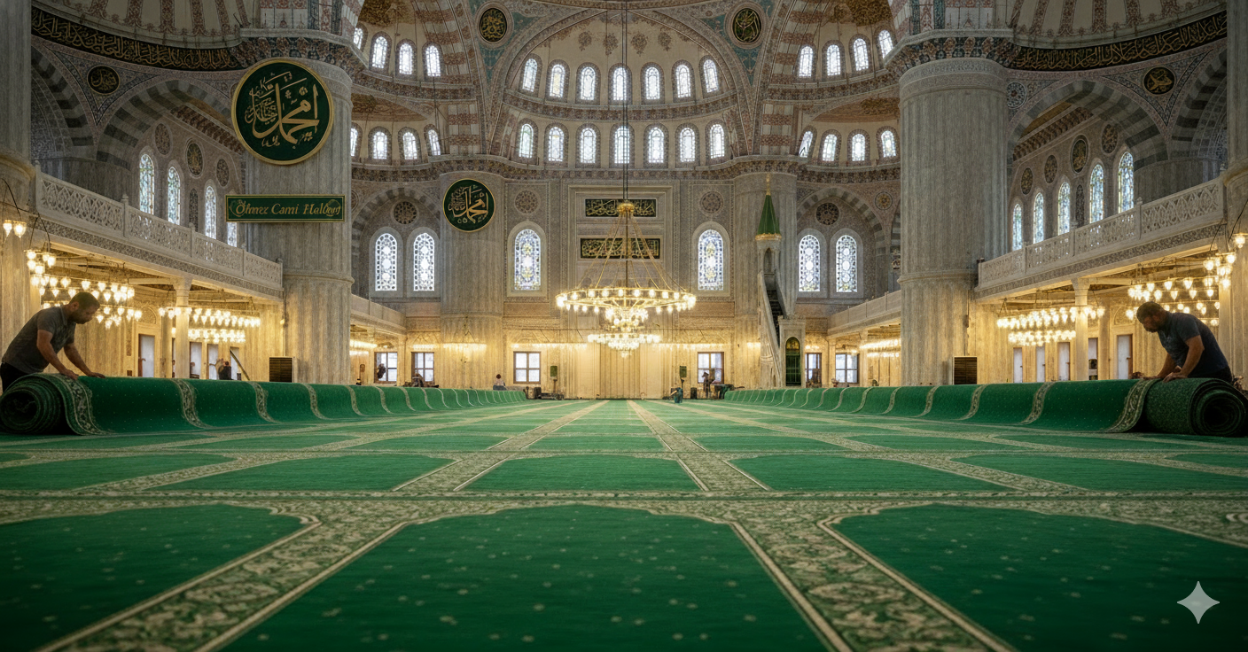 Cami Halı Temizliği: Hızlı, Etkili ve Kalıcı Çözüm Rehberi